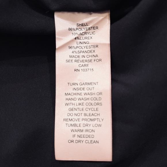 NWT Nanette Lepore Metallic Tweed Ruffle Faux Wrap Mini Skirt - Picture 9 of 10